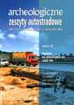 Archeologiczne Zeszyty Autostradowe, zeszyt 10. Badania na autostradzie A4, cz. VIII