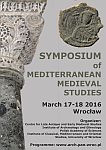 2016.02.19 -  Symposium of Mediterranean Medieval Studies, 17.-18.03.2016