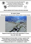 2026.03.17 - Serdecznie zapraszamy na kolejną prelekcję z cyklu Wrocławskich Spotkań Archeologicznych