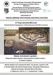 2026.10.20 - Serdecznie zapraszamy na kolejną prelekcję z cyklu Wrocławskich Spotkań Archeologicznych